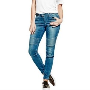 Guess • Veronique Biker Moto Skinny Jeans